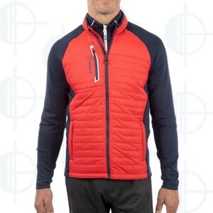 Sunice Hamilton thermal hybrid jacket red/navy